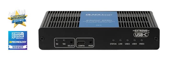 Icron Arbutus 63301 CI and AVTechnology Best Awards