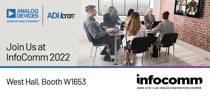 Join Icron at InfoComm 2022 June 8 - 10