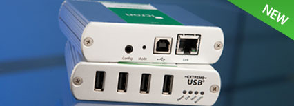 USB 2.0 Ranger 2304GE-LAN Extender System