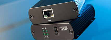 USB 2.0 Ranger 2301 single port 100m CAT 5e/6/7 extender system