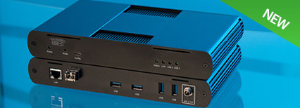 USB 3-2-1 Raven 3124 200m MMF Fiber Point-to-Point Extender System